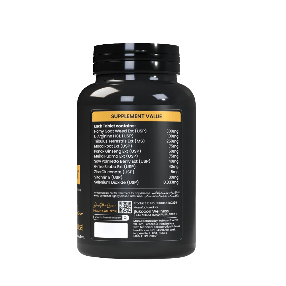 Men’s Vitality – Energy & Performance (30 Tablets)